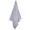 Beach Towel 90x190 Greenwich Polo Club Essential-Beach Collection 3624 Silver/Grey Jacquard 100% Cotton