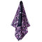 Beach Towel 80x170 Greenwich Polo Club Essential-Beach Printed Collection 3714 Purple-Black 100% Cotton