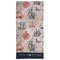 Beach Towel 80x170 Greenwich Polo Club Essential-Beach Printed Collection 3708 Beige-Blue-Terracotta 100% Cotton