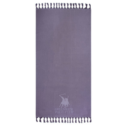 Beach Towel-Pareo 90x170 Greenwich Polo Club Essential-Beach Pareo Collection 3615 Lilac Jacquard 100% Cotton