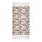 Beach Towel-Pareo 80x180 Greenwich Polo Club Essential-Beach Pareo Collection 3668 Ecru-Brown Jacquard 100% Cotton