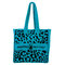 Beach Bag 42x45 Greenwich Polo Club Essential-Beach Accessories Collection 3610 Turquoise-Black Jacquard 100% Cotton