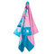 Kid's Beach Towel 70x140 Greenwich Polo Club Junior Beach Collection 3721 Pink-Blue-Mint 100% Cotton
