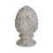 Διακοσμητικό Επιτραπέζιο Τσιμεντένιο Αντικέ Γκρι 19x19x33cm Inart 3-70-627-0035