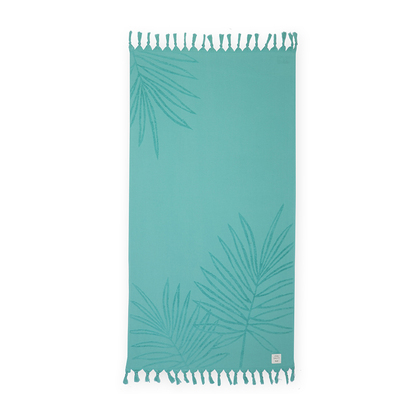 Beach Towel-Pareo 90x170 NEF-NEF Amina/Green 100% Cotton