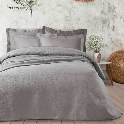 Blanket 220x240  Das Home Happy Collection 9566 100% Microfibre/Grey