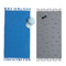 Kid's Beach Towel 70x120 NEF-NEF Ocean Fish/Grey Jacquard 100% Cotton