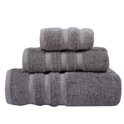 Bath Towel 80x150cm Das Home Prestige 1162  100% Cotton 650gsm/ Grey