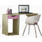 Kid's Desk Paz 90-130x55x80 cm/ Oak-Pink