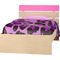 Παιδικό Κρεβάτι Ημίδιπλο (για στρώμα 110x190) ΝΟΤΑ  Δρυς Ροζ