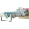 Κρεβάτι Παιδικό Μονό Τόξο για στρώμα 90x190cm Δρυς-Ροζ