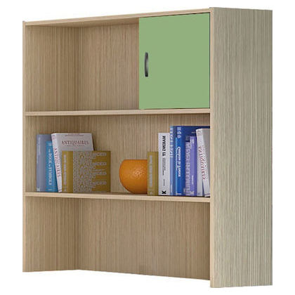 Desk Shelves/Oak Light Green