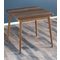 Expanding Table 120+30x70x75cm Black Fidelio Flywood