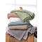 Κουβέρτα Πικέ Υπέρδιπλη 220x240 Palamaiki Blankets Collection Linus Grey 100% Βαμβάκι