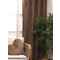 Velour Curtain 140x260 Palamaiki Curtains Collection Cyril Brown 100% Polyester