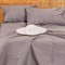 Sheet 245x270cm Melinen Home Urban Line Mixology Dot  Grey 100% Cotton 144 TC /Grey
