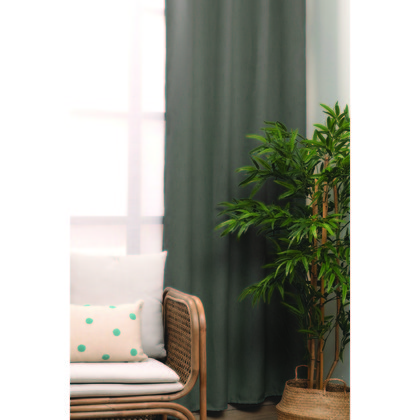Κουρτίνα Με Τρουκς 140x260 Palamaiki Curtains Collection Loria Grey 100% Polyester