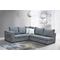 Γωνιακός Καναπές Λητώ Sofa Agora 230x240x90cm (Ξύλο-Ύφασμα) Με Επιλογή Υφάσματος