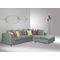 Γωνιακός Καναπές Status Sofa Agora 280x220x90cm (Ξύλο-Ύφασμα) Με Επιλογή Υφάσματος