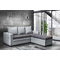 Γωνιακός Καναπές Τήνος Sofa Agora 220x200x90cm (Ξύλο-Ύφασμα) Με Επιλογή Υφάσματος