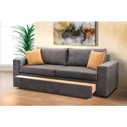 Καναπές-Κρεβάτι Συρόμενος 300 Sofa Agora 230x90cm (Ξύλο-Ύφασμα) Με Επιλογή Υφάσματος