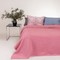 Κουβέρτα Πικέ Υπέρδιπλη 230x240 Melinen Patmos 100% Cotton 320gsm/ Ροζ