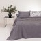 Blanket 170x240cm Melinen Patmos  100% Cotton 320gsm/ Dark Grey