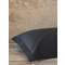Set Pillowcases 2 pcs Oxford 52x72+5cm Nima Home Superior Black Satin Cotton