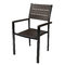 Καρέκλα Στοιβαζόμενη Με Μπράτσα Κήπου-Βεράντας με Σχέδιο Απομίμηση Ξύλου 58,5×55,5×88,5CM Velco 31-31916 