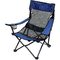 Καρέκλα Παραλίας Πτυσσόμενη Μπλε Μεταλλική Σε Τσαντάκι Τextilene Με Μπράτσα Με Θήκη Ποτηριού 47,5ΧD49ΧH30/71cm Velco 143-3579-1
