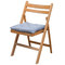 Chair Cushion 40x40 Viopros 584 3-Blue 100% Cotton