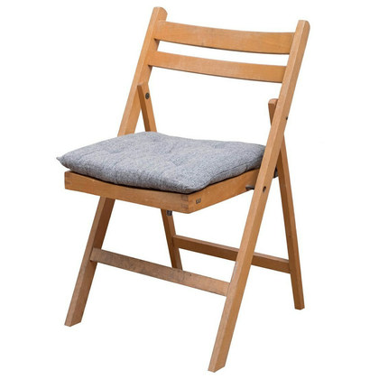 Chair Cushion 40x40 Viopros 584 2-Anthracite 100% Cotton