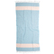 Beach Towel-Pareo 100x180 Viopros Summer Turquoise 100% Cotton