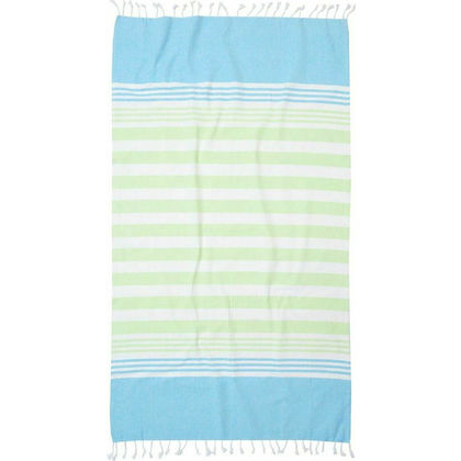 Beach Towel-Pareo 90x170 Viopros Nelly Light Green 100% Cotton
