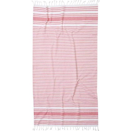 Beach Towel-Pareo 90x170 Viopros Chloi Red 100% Cotton