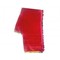 Velour Beach Towel 90x160 Viopros Vera Red 100% Cotton
