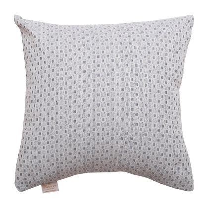 Decorative Pillowcase 42x42 Viopros 3017 Grey 100% Cotton Jacquard