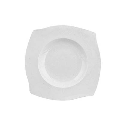Πιάτο Σπαγγέτι Πορσελάνη Λευκή 24x3,5cm Momo ZS P052524