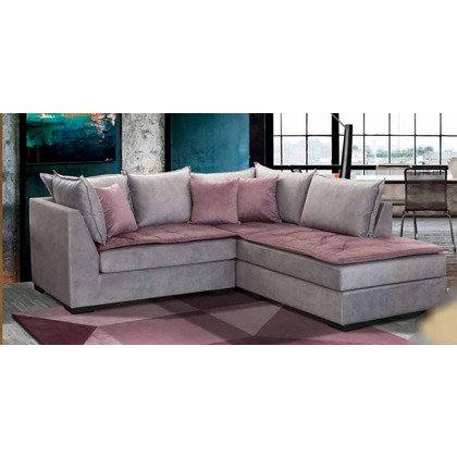Γωνιακός Καναπές Αναστασία Sofa Agora 220x220x90cm (Ξύλο-Ύφασμα) Με Επιλογή Υφάσματος