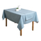 Waterproof & Unstained Tablecloth 160x200 Viopros Diana Petrol 75% Cotton 25% Polyester