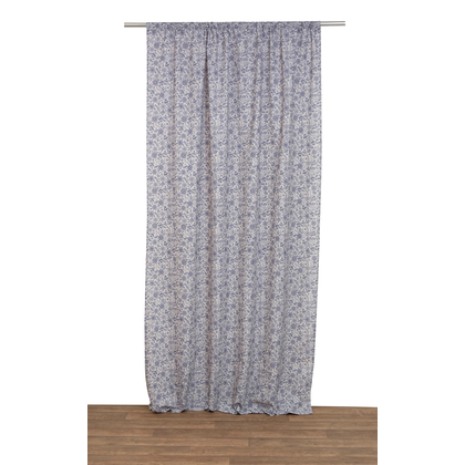 Curtain 280x270 Viopros Neon Blue Loneta 100% Polyester