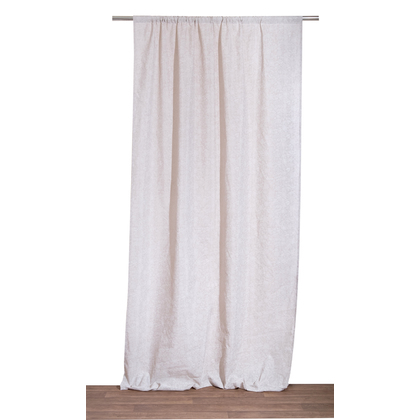 Curtain 280x270 Viopros Neon White Loneta 100% Polyester
