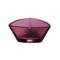Color Glass Ashtray Purple 15,5x7cm DE 582922