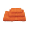 Σετ Πετσέτες 3τμχ (30x50,50x100,70x140) Viopros Classic Πορτοκαλί 100% Βαμβάκι