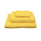 Towels Set 3pcs (30x50,50x100,70x140) Viopros Classic Yellow 100% Cotton
