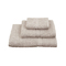 Towels Set 3pcs (30x50,50x100,70x140) Viopros Classic Light Grey 100% Cotton