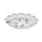 Clear Glass Cake Serving Plate 18x3cm SHZPY/127
