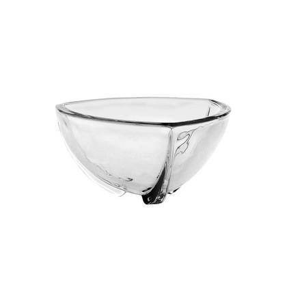 Clear Glass Bowl 17x17x8cm SHZW/0150