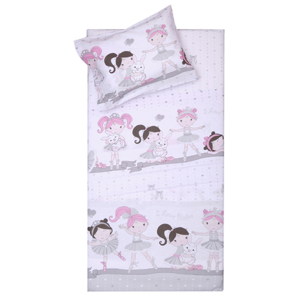 Baby's Crib Duvet Cover Set 2pcs 120x160 Viopros Rina 100% Cotton 145TC
