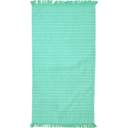 Beach Towel-Pareo 80x160 Anna Riska Serifos 2-Mint 100% Cotton